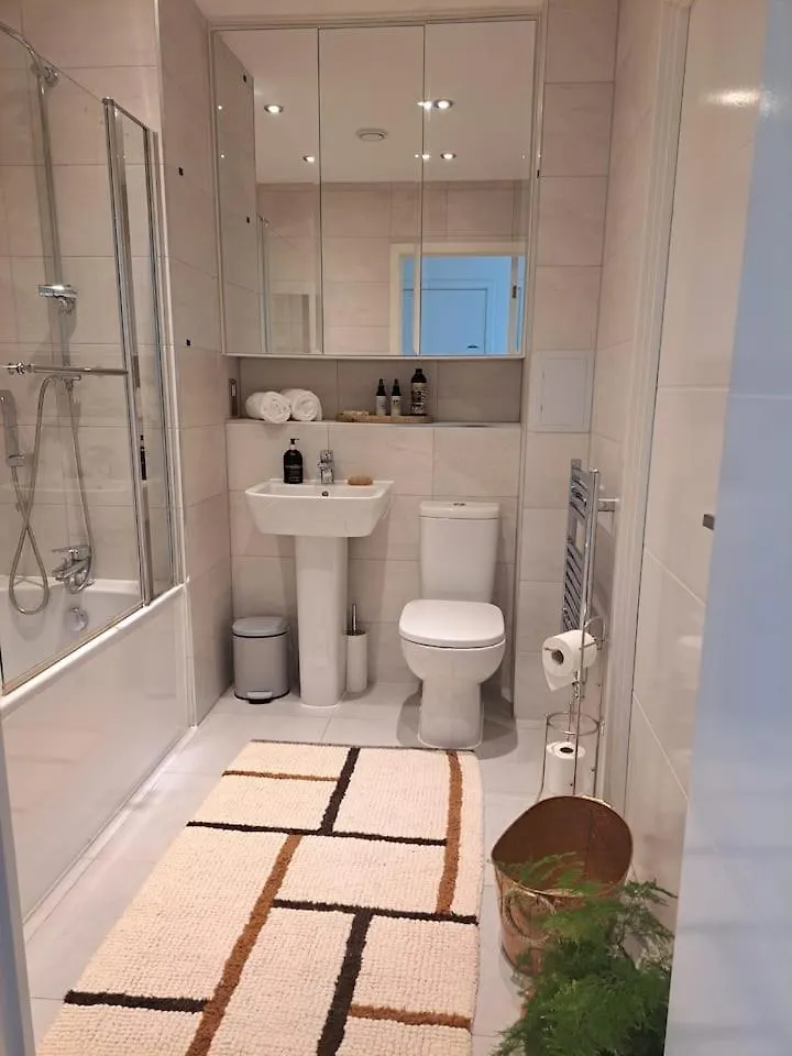 Cozy Double Room With Large En Suite Near Canary Wharf London With Amazing Views In A Shared Apartment Homestay